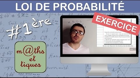 EXERCICE : Déterminer une loi de probabilité d