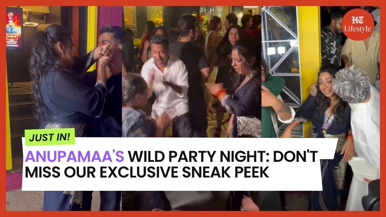 Anupamaa's Wild Party Night Don't Miss Our Exclusive Sneak Peek YouTube