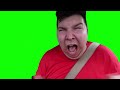 Nikocado avocado screaming in the car  green screen