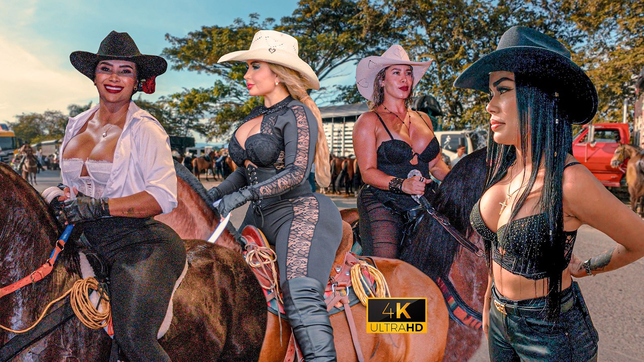 +500 Amazonas a Caballo en la CABALGATA de COLOMBIA 😍 Amazing Rodeo 2026 🐴 Candelaria - Valle 🔥 4K