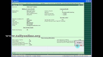 How to Select,Alter & Shut a Company