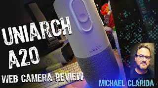 Uniarch A20 web camera review by an artist with promo code in description!