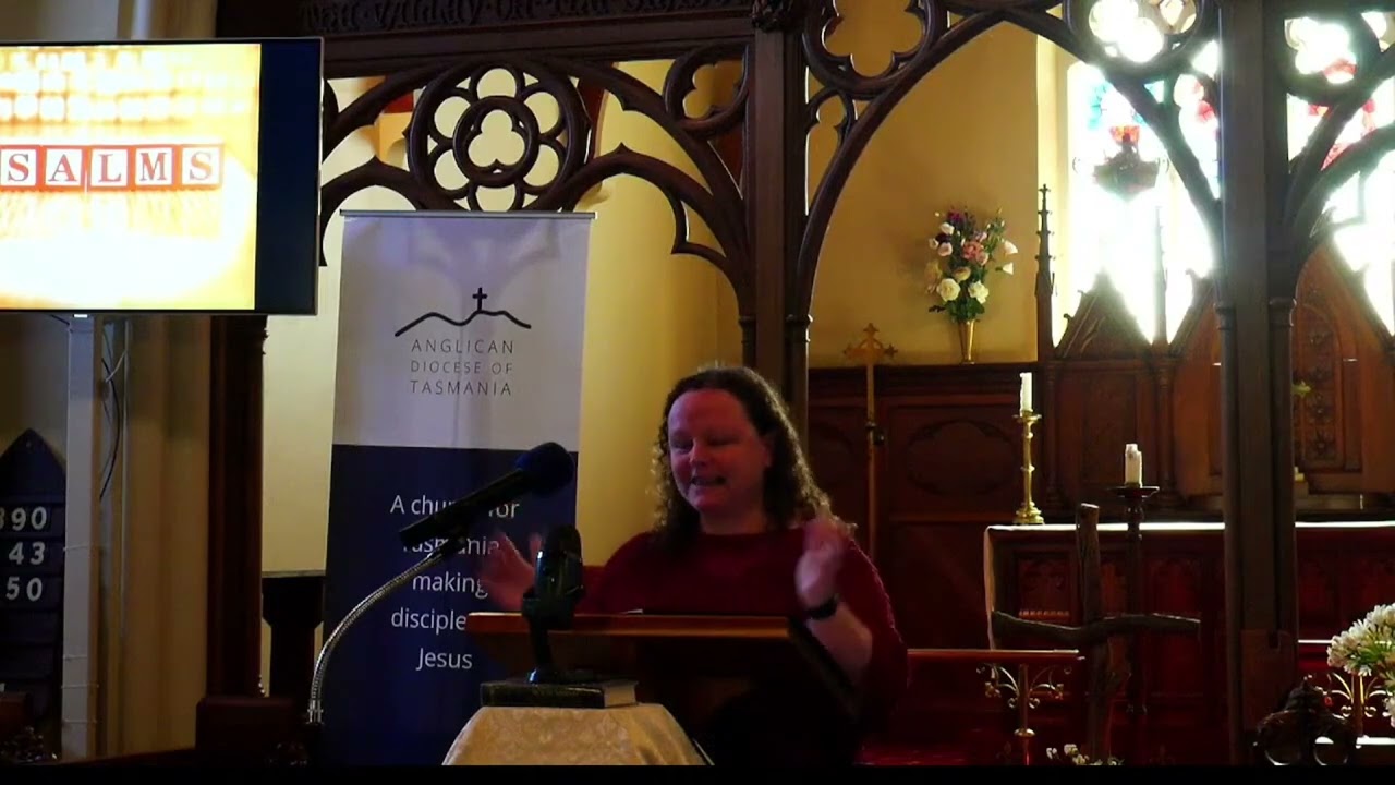 Rev Barb Totterdell -  An introduction to the Psalms - January 14