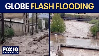 Why is the flood risk higher in Globe? l FOX 10 Phoenix