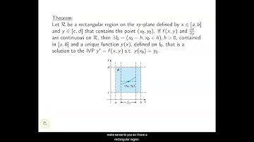 Ch. 1.2 Initial Value Problems