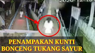 Viral CCTV Rekam Tukang Sayur Bonceng Kuntilanak Jembatan Kp.Utan Depok