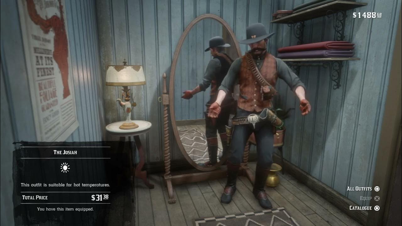 Clothes in Blackwater. RDR2 YouTube