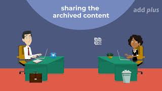 Sharing Work application - Add plus