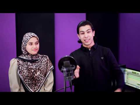 قلبك مليان حنين المنشد ايمن اسامه والمنشدة اسراء الرفاعي رضوان 