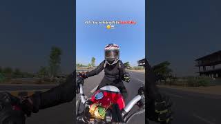 Speechless after this moment 😶🔥 Go and Watch now the full ride vlog  🏍️💨#bike #bikergirl #shorts
