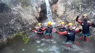 Barranquismo murcia - barranco la higera 9 septiembre