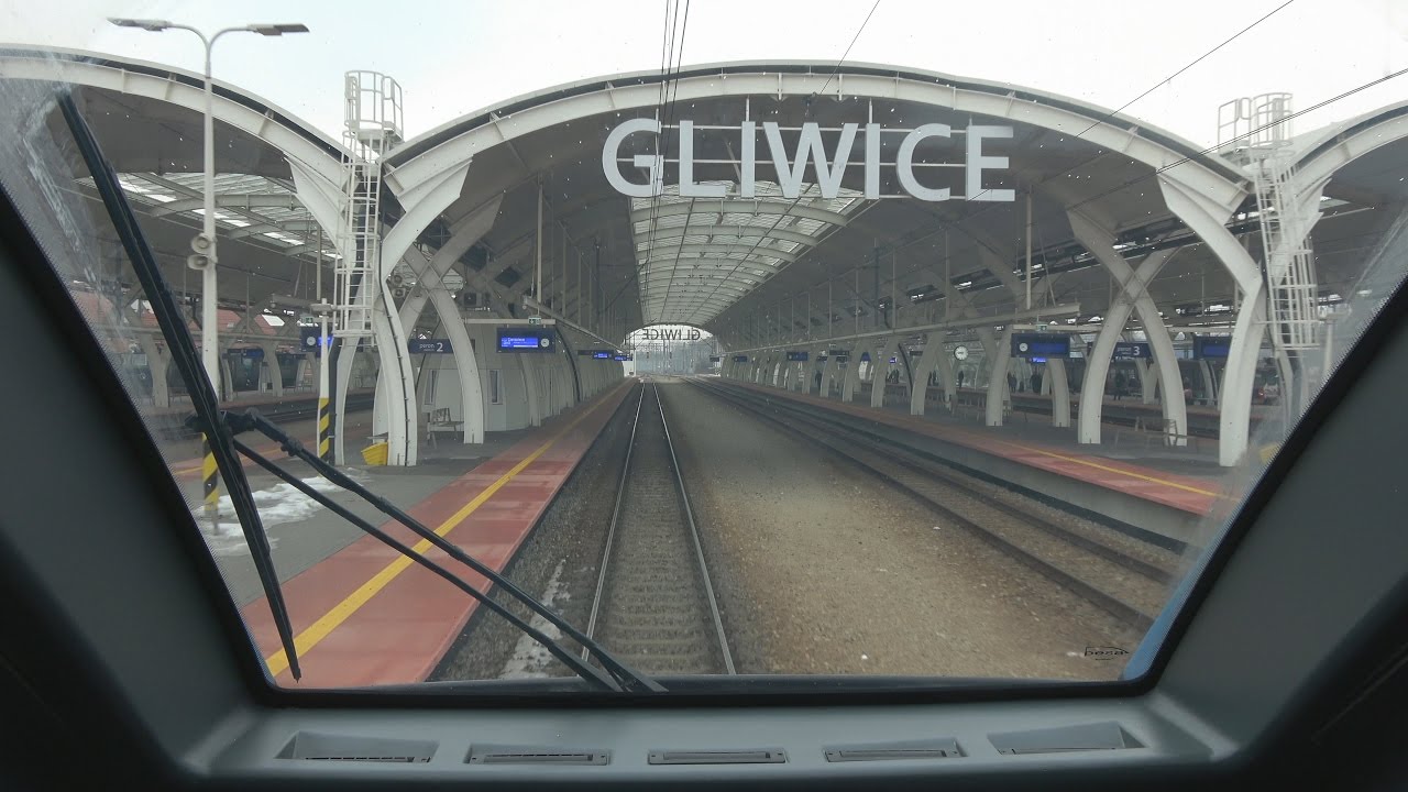 4K Cabview 27WEb-002 Dąbrowa Górnicza Ząbkowice - Gliwice  + sound - 17.02.2017