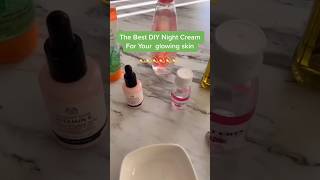 DIY Night cream for glowing skin #shorts