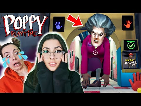 DEV SCARY TEACHER KORKUNÇ ÖĞRETMEN PEŞİMİZDE POPPY PLAYTIME (YENİ MOD) EYLÜL LAL