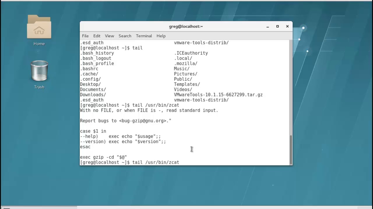 Command Line Basics in Red Hat Enterprise Linux 7.4 - YouTube