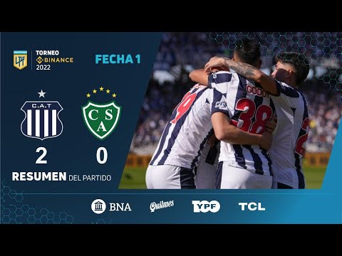 #TorneoBinance | Fecha 1 | resumen de Talleres - Sarmiento