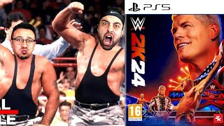 WWE 2K24 ÇIKTI  İLK ROYAL RUMBLE ! DAYI İLE ÇILDIRMACA !