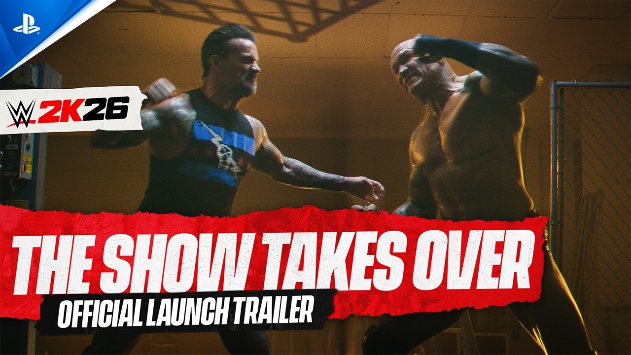 WWE 2K26 - "The Show Takes Over" Launch Trailer | PS5 Games