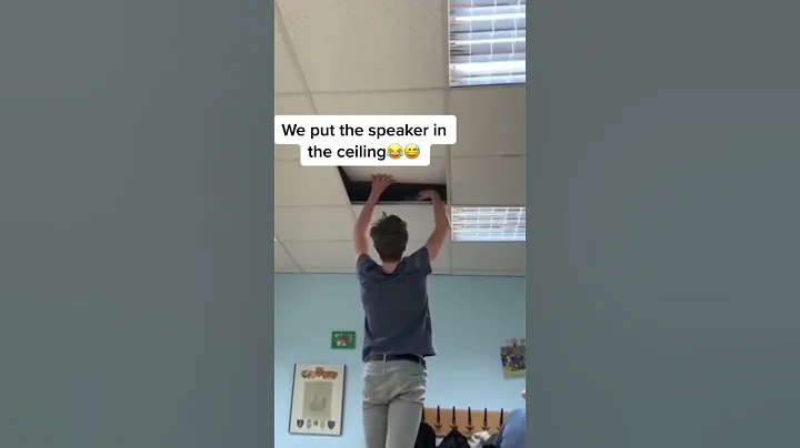 PRANK on APRIL FOOLS’ DAY🤣😂#prank #fun #bluetooth #speaker #school #trump #aprilfools #funny #fyp