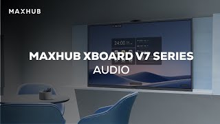 The MAXHUB XBoard V7 Series - Audio