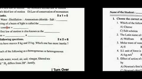 AP 9th class p/s exam paper 2022-23 /9th class p/s model paper 2022/23