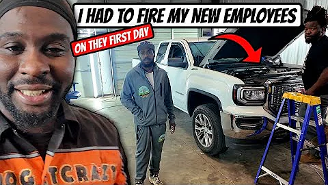 I HAD FIRE MY NEW EMPLOYEES ON THEY FIRST DAY