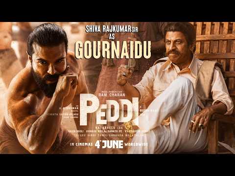 Shiva Rajkumar garu as Gournaidu | Peddi | Ram Charan | Buchi Babu Sana | AR Rahman | TFPC - TFPC