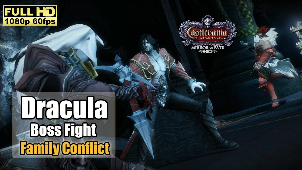 Dracula Boss Fight - Castlevania : LoS Mirror of Fate HD [1080p 60fps]