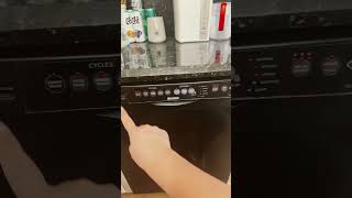 How to reset Kenmore dishwasher (英中文)Sami then Heated Button x 2 times)