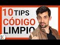 🖐️ 10 TIPS para CÓDIGO LIMPIO 🖐️