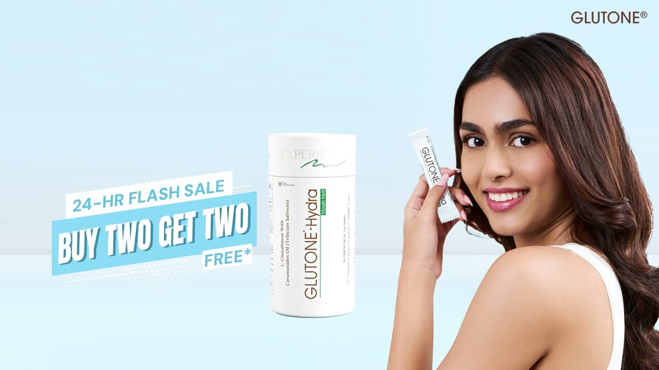 Buy 2 Get 2 FREE on Glutone-Hydra Mouth Melt is Live | Glutathione For Glow
