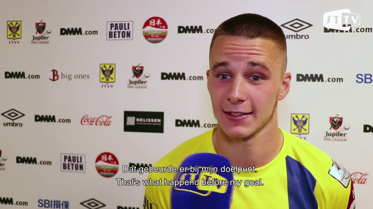 Alexandre De Bruyn en Hamza Masoudi na STVV - Standard de Liège - YouTube