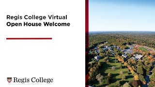 Welcome | Regis College Virtual Open House