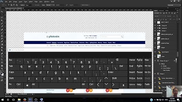 [Thiết kế web] cắt giao diện photoshop bước 1