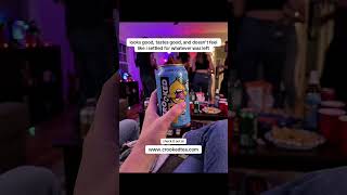 finally a can i’m not embarrassed to pull out of the cooler #fyp #soda #viral #ad #sponsored