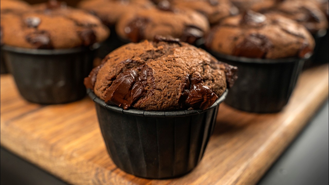 Я НИКОГДА НЕ ПОКУПАЮ ДЕСЕРТЫ В МАГАЗИНЕ! Эти шоколадные маффины НАМНОГО вкуснее!