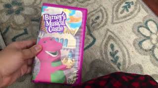 My 5 Concert Barney VHS Tapes (Redo)