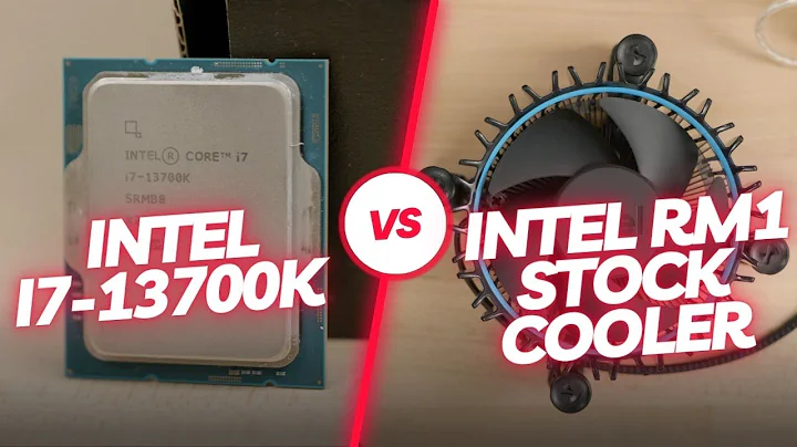 Chill Experiment: 13700K vs. Intel RM1 Stock Cooler