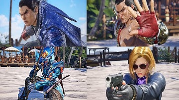 Tekken 8 – All Character Intros |New Animations & Effects! 🎥