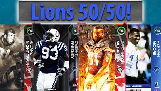MEGATRON! Lions 50/50 Theme Team! Best WR Duo in Madden 23 Ultimate Team!