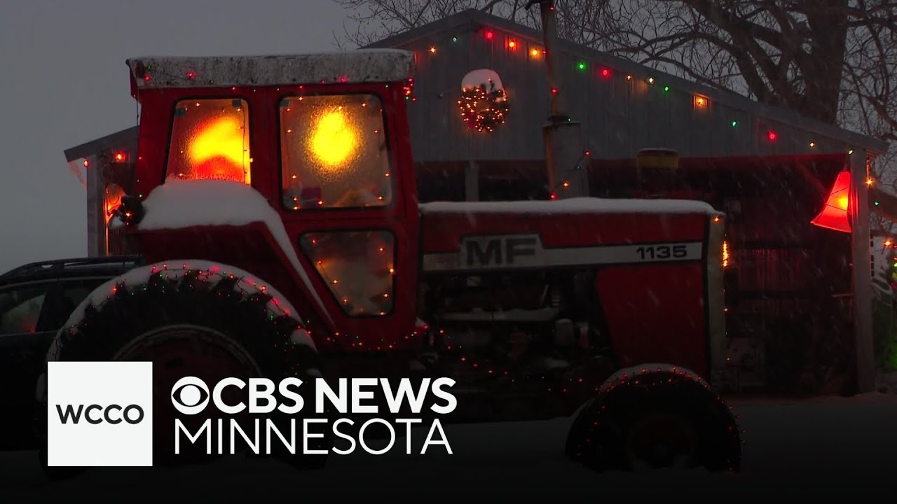 Minnesota farm transforms for one-of-a-kind holiday light show