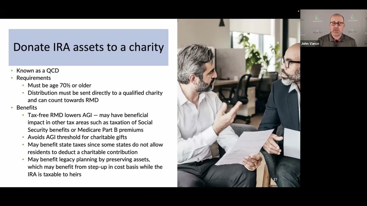 Donate IRA Assets To A Charity