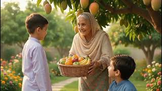 Ahmad Aur Shukar Ka Meetha Phal 🍎 | Islamic Moral Story for Kids