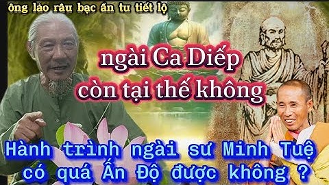 Ông lão râu bạc ẩn tu tiết lộ ngài Cả Diếp có còn tại thế không . Hành trình của ngài sư Minh Tuệ .