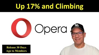 OPRA is Up 17% and Climbing Since this Video was Released