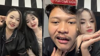 Download Lagu JASUN kemecer⁉️DINDA TERATU Live tiktok While eating with his friends😂 MP3