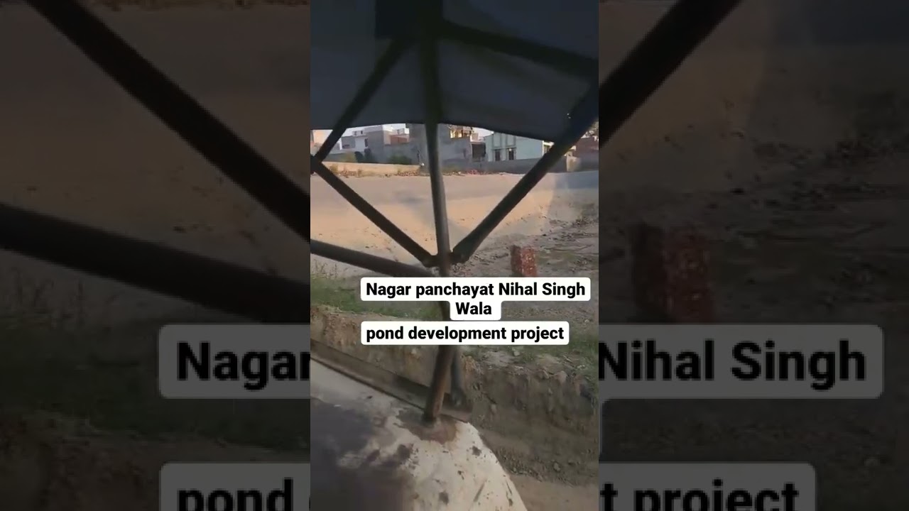 pond development project with JCB and tractors