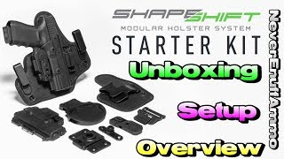 ShapeShift Modular Holster (IWB, OWB, Paddle, Appendix, All in One) Alien Gear
