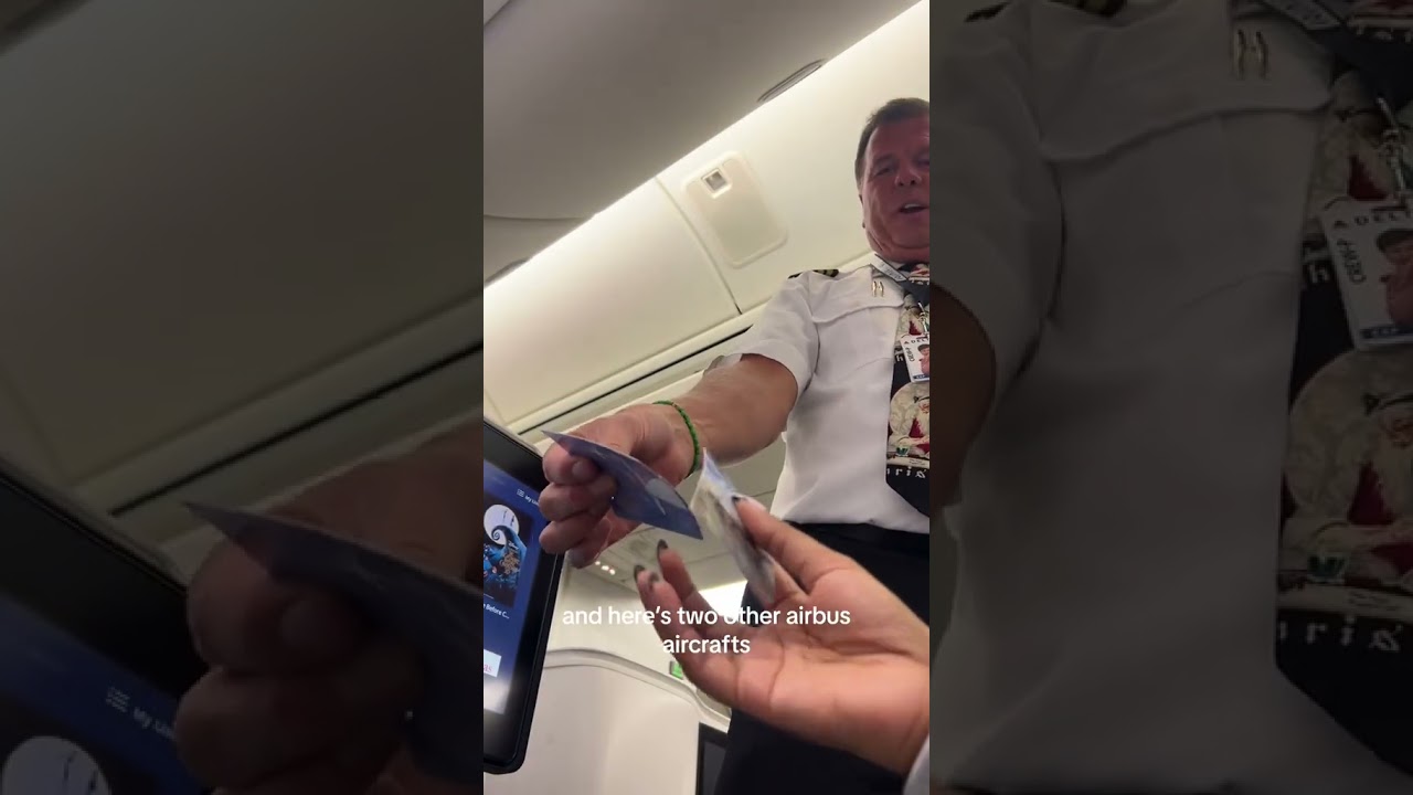 Это ваш знак, чтобы попросить у вашего следующего пилота Delta обменяться карточками 