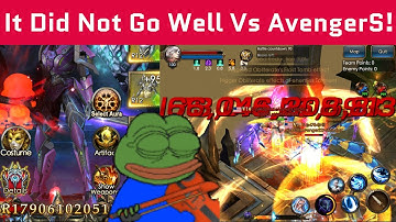 It Did Not Go Well Vs AvengerS - Cross Server Battle - Legacy of Discord - Apollyon